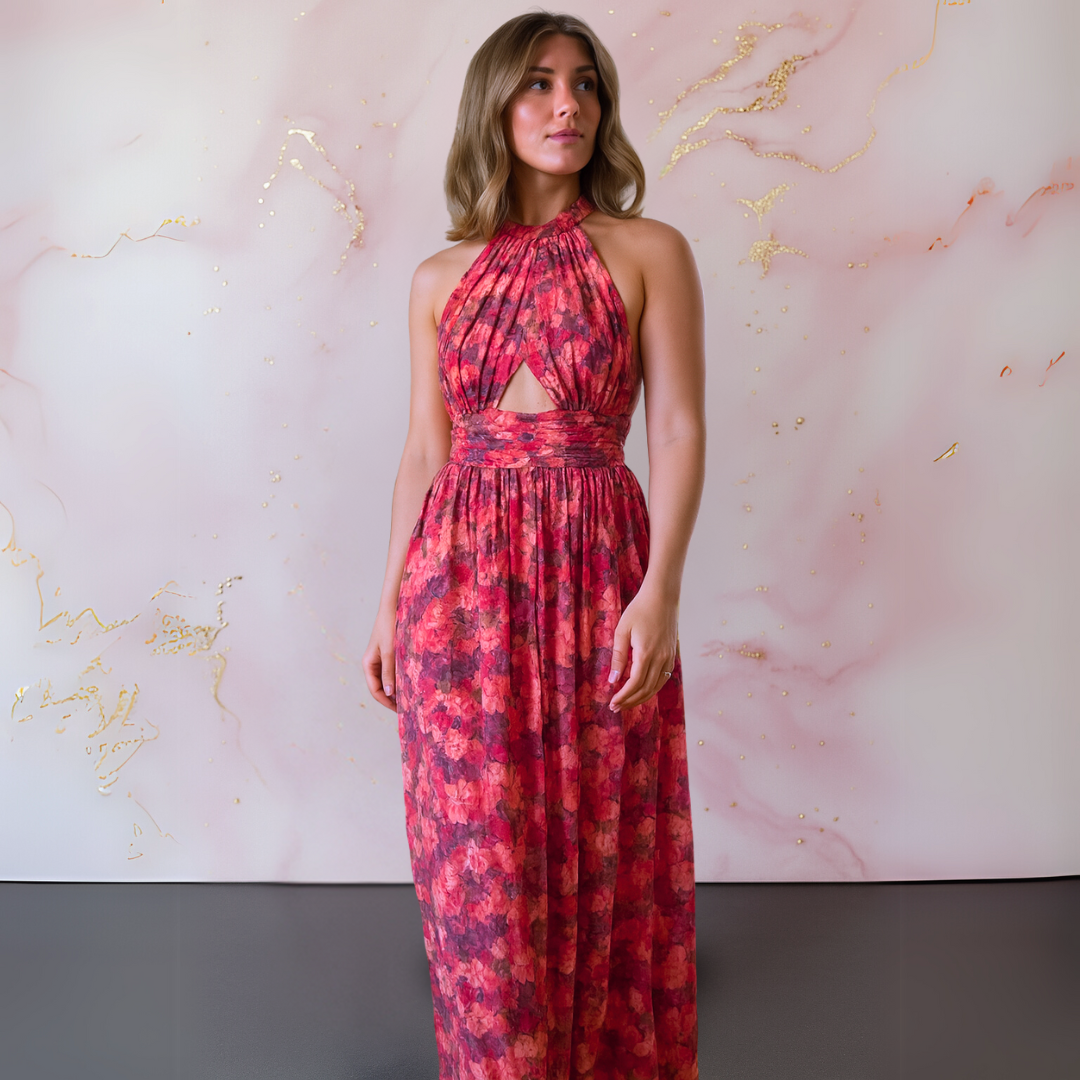Vera™ | Elegant Floral Maxi Dress