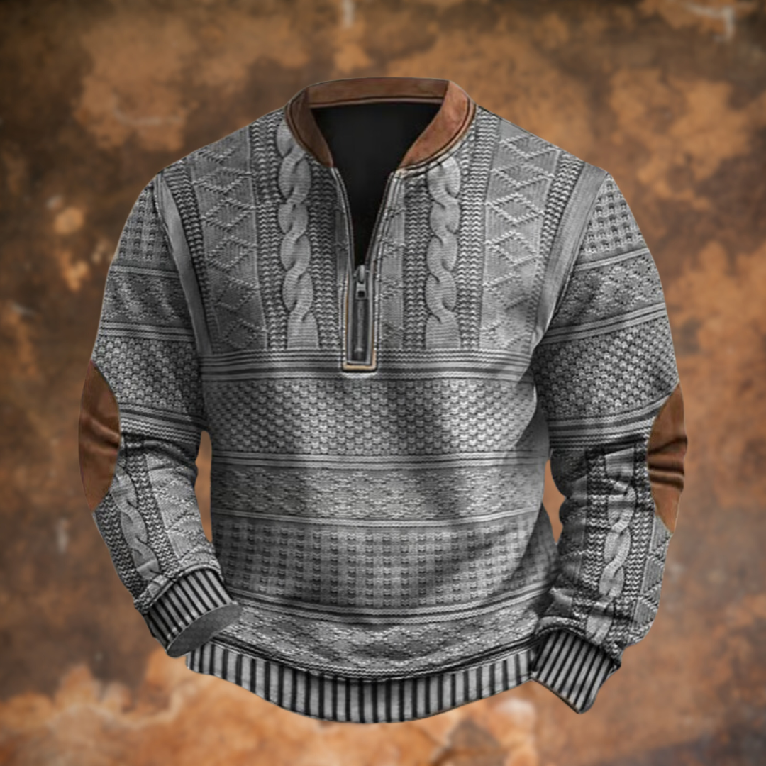 Dennis™ | Spring Half-Zip Knit – Effortless Style, All-Day Comfort