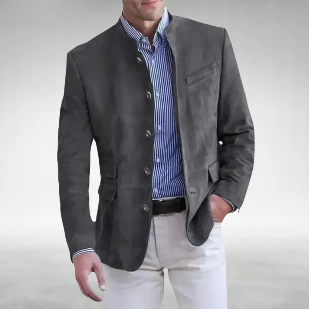 Alessio™ | Spring Suede Jacket – Lightness Meets Luxury