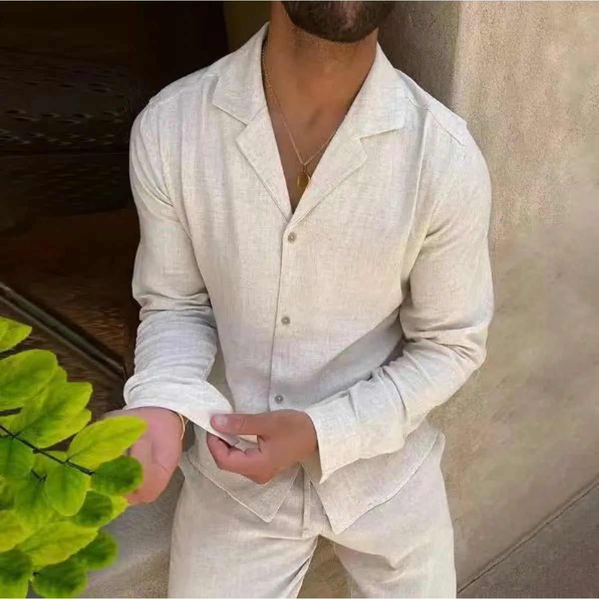 Silvano™ | Summer Linen Set – Effortless Style, Pure Comfort