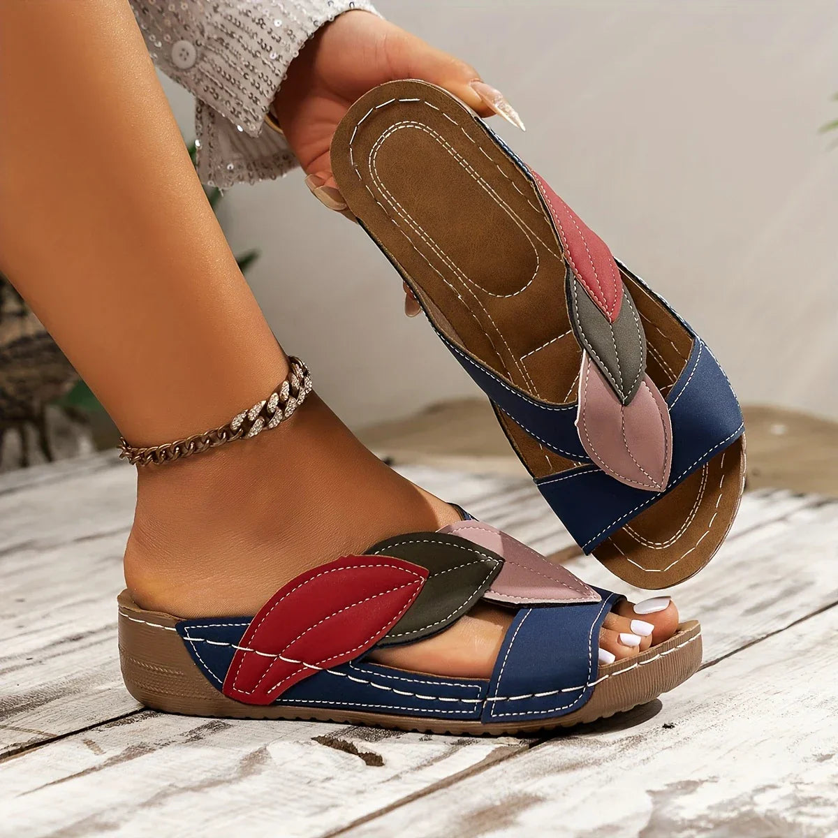 Chiara™ | Slip-on Sandals for Soothing Everyday Relief