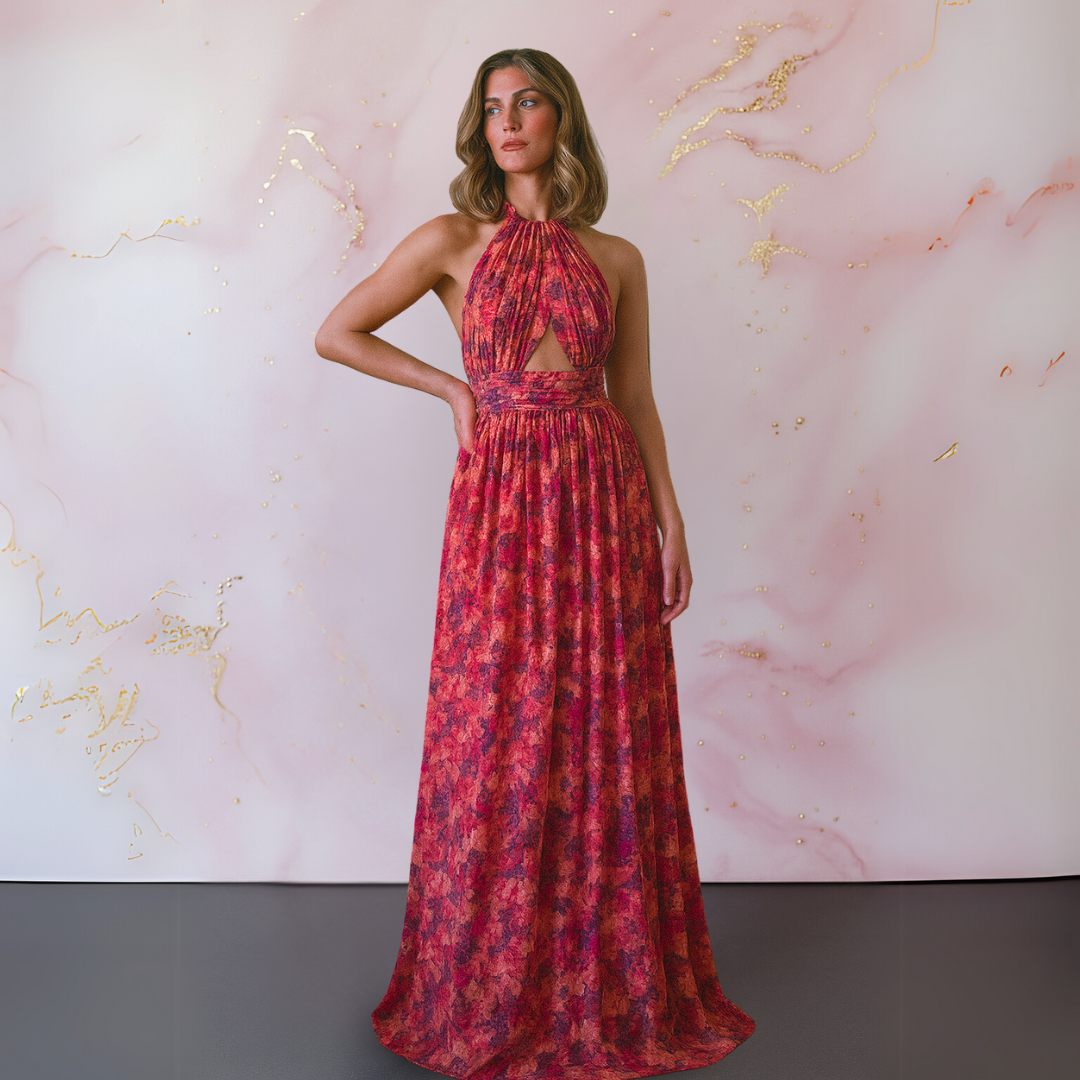 Vera™ | Elegant Floral Maxi Dress