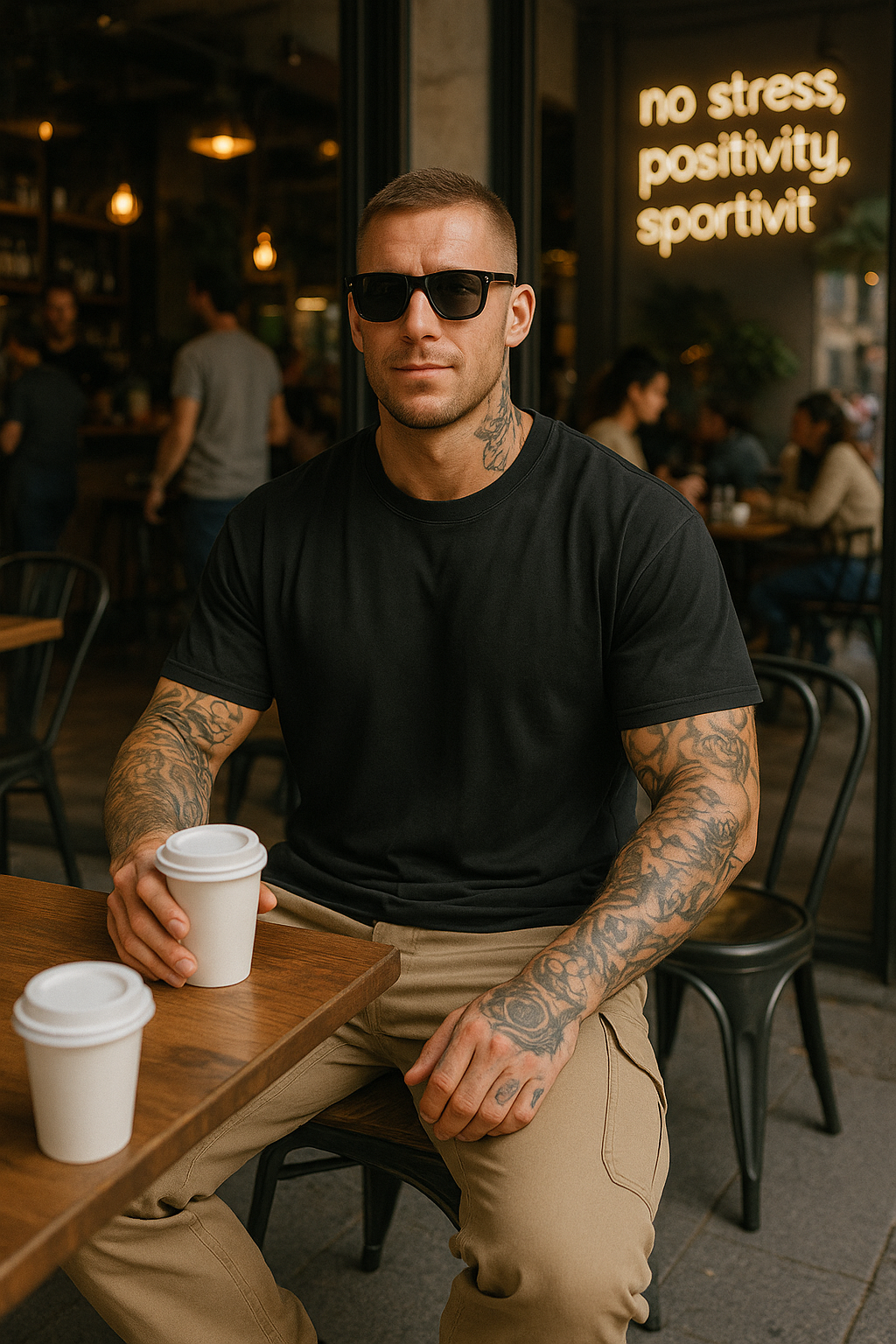 Miler™ | Casual Cotton Oversized Tee Set – Effortless Comfort in Every Layer