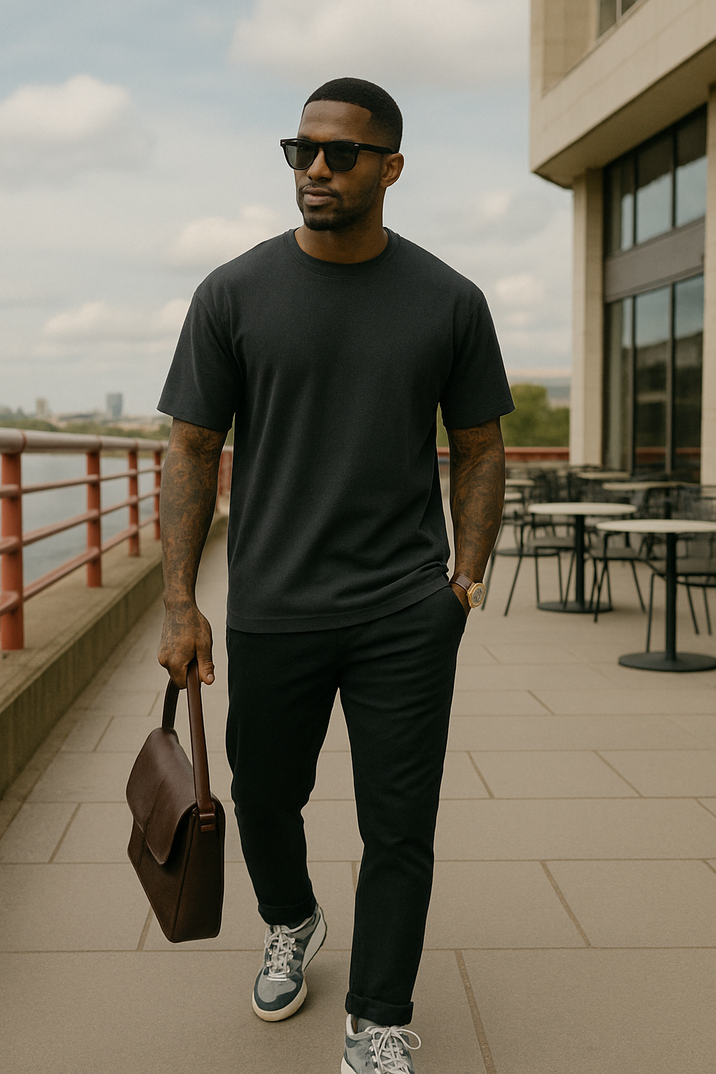 Miler™ | Casual Cotton Oversized Tee Set – Effortless Comfort in Every Layer