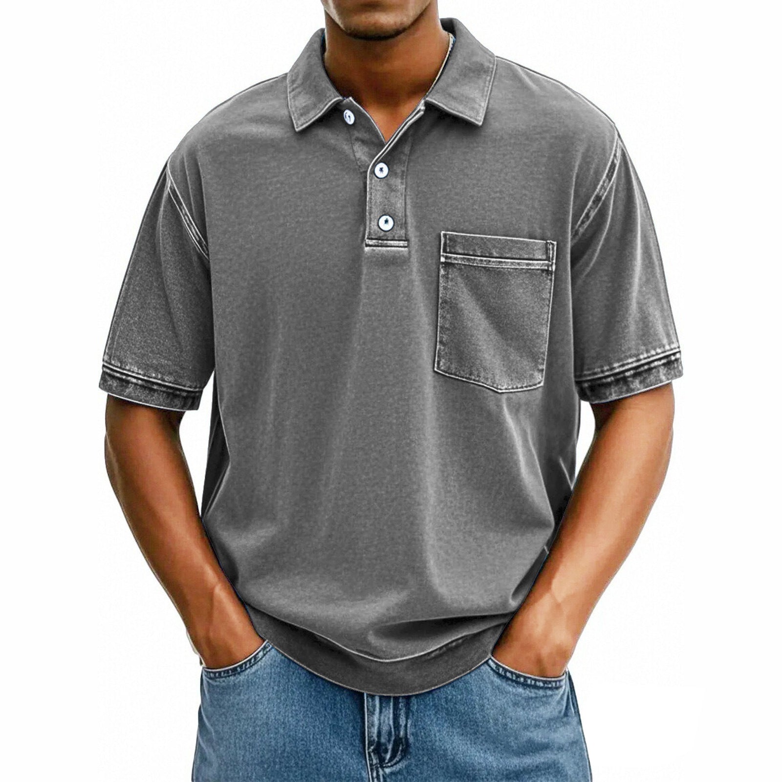 Saviano™ | Vintage Casual Polo for Men