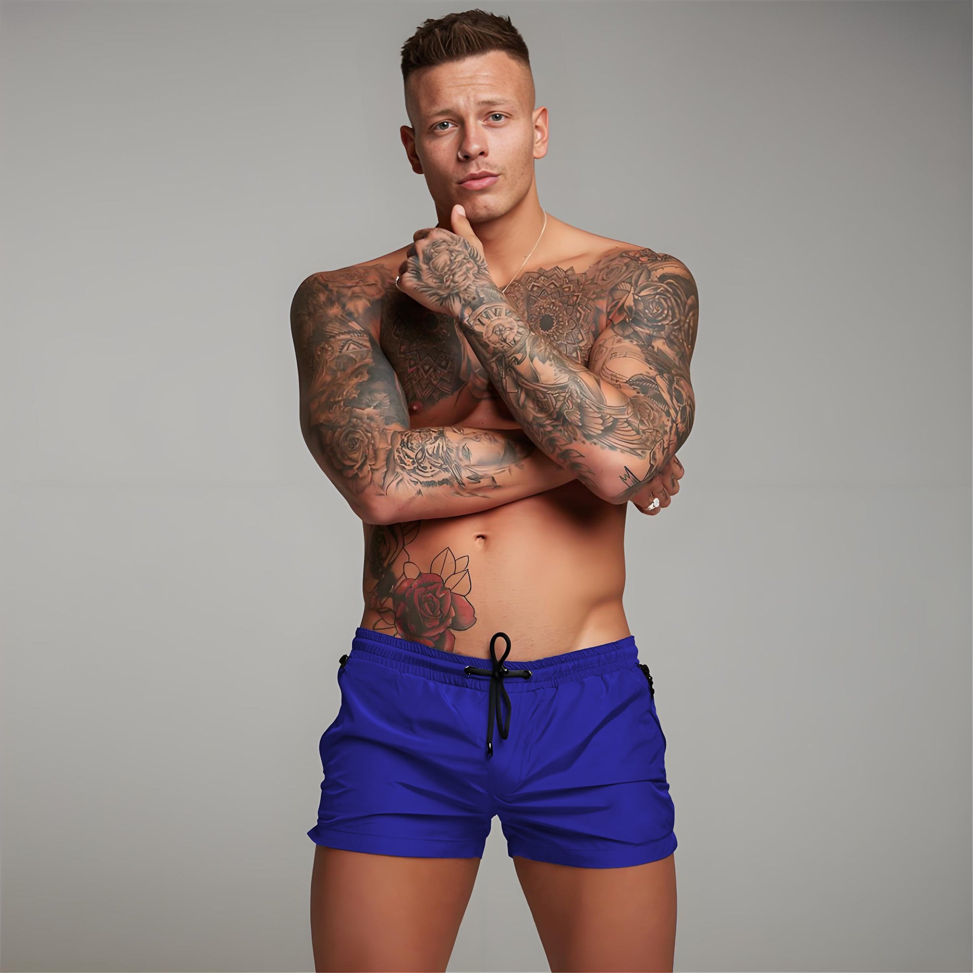 Vittorio™ | Quick-Dry Swim Shorts with Zip Pockets