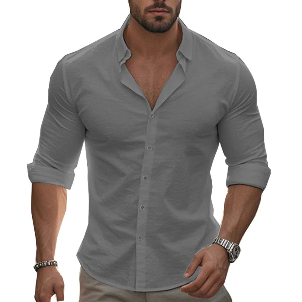 Luciano™ | Breathable Linen Shirt for Summer Days