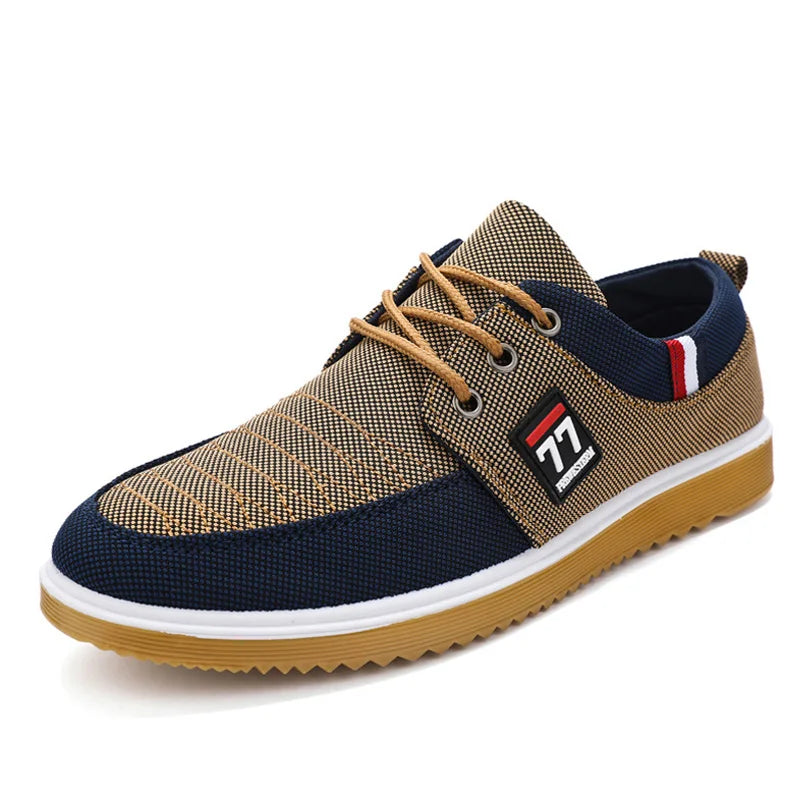 Domenico™ | Casual Canvas Lace-up Shoes