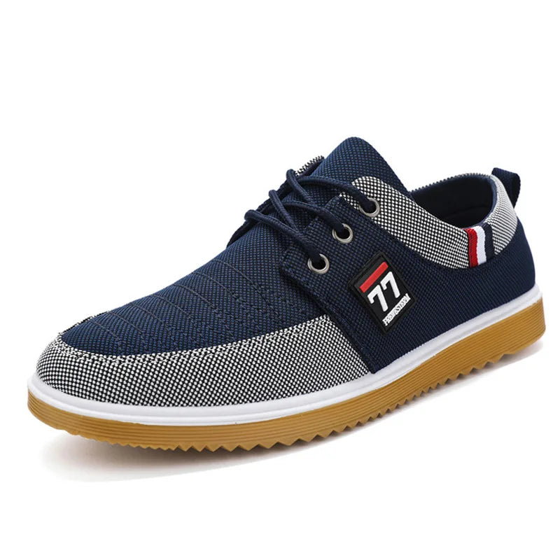 Domenico™ | Casual Canvas Lace-up Shoes