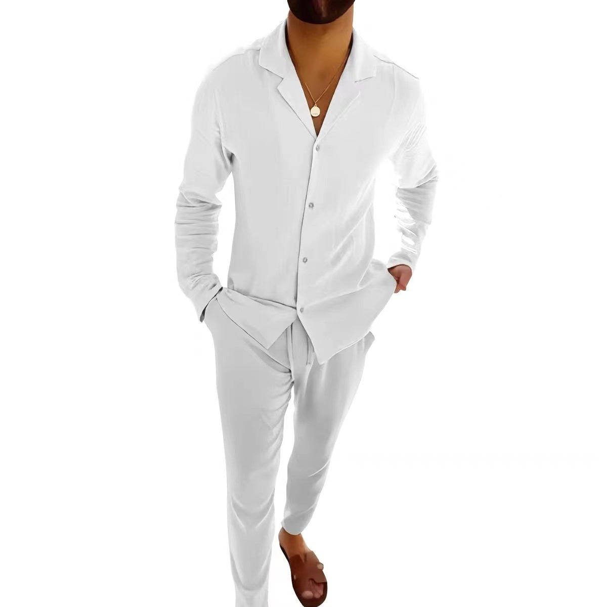 Silvano™ | Summer Linen Set – Effortless Style, Pure Comfort