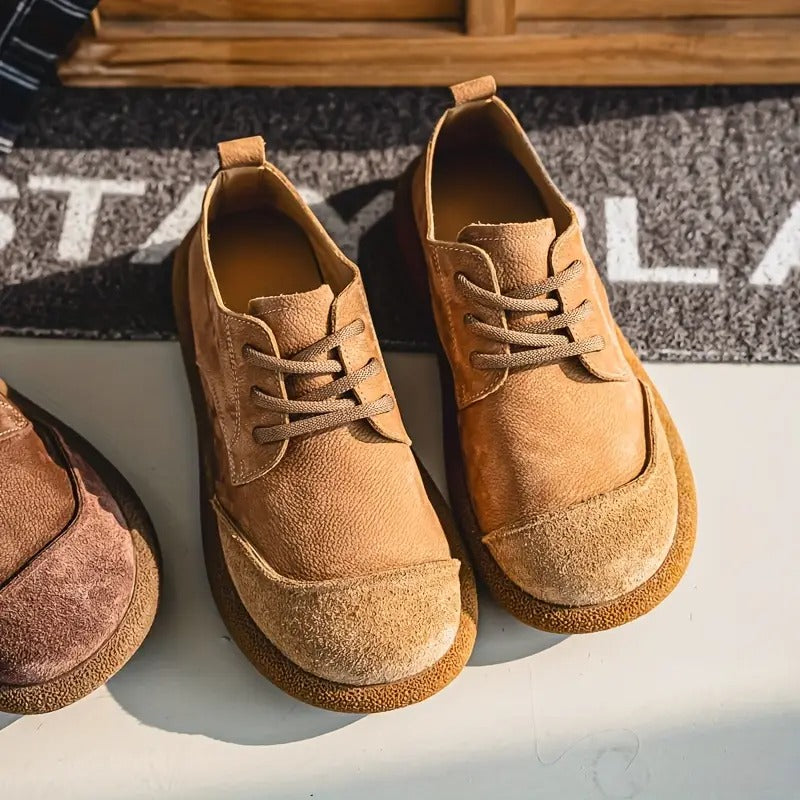 Santiago™ | Orthopaedic Leather Shoes – Crafted for Comfort and Style